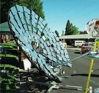 parabolic solar cooker