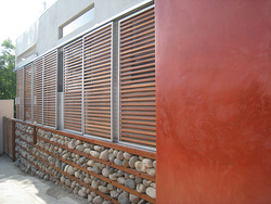 passive solar house