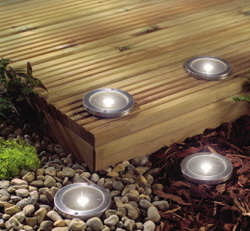 solar deck lights