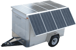 solar trailer amp new